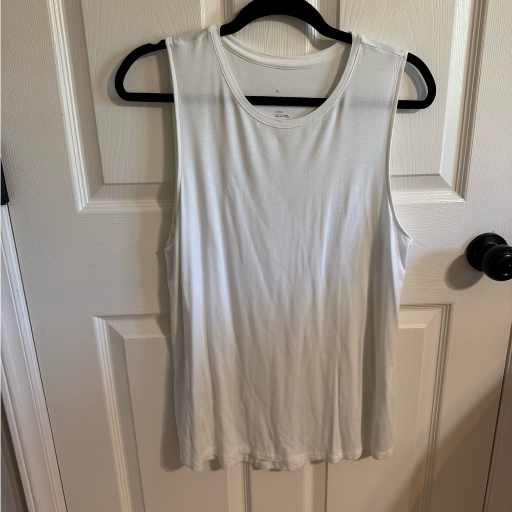 Women's White Tank Top